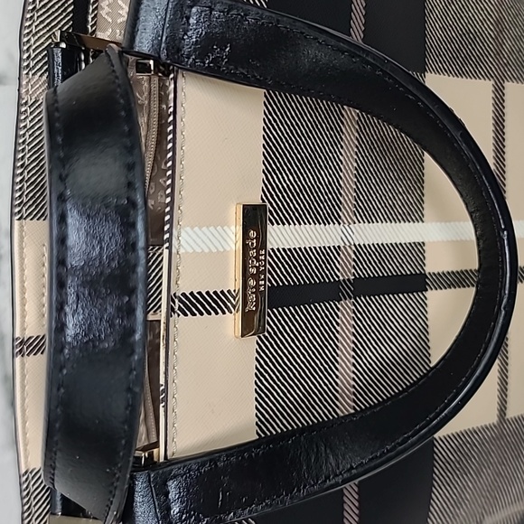 Kate Spade Juno Grant Street Grainy Vinyl Handbag in Pumice Multi - Picture 9 of 16